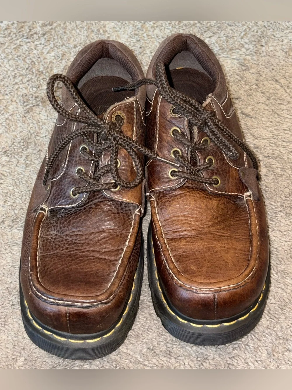 Dr. Marten‎ 9801 Men’s Chunky Y2K Leather Oxford Lace Up Brown Shoes size 11